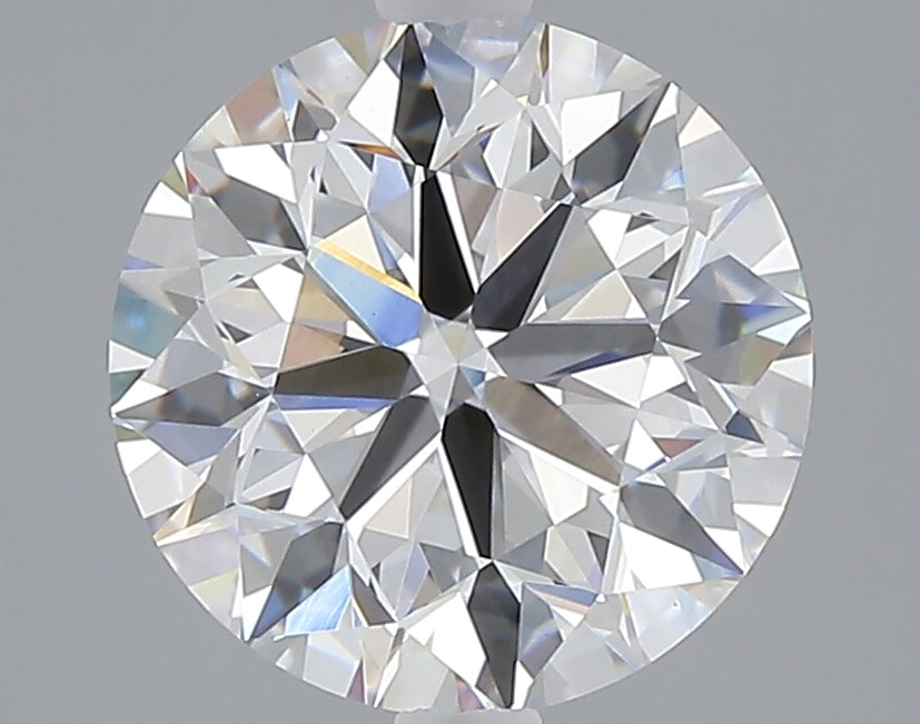 3.01 carat round lab grown diamond E color VS1 clarity