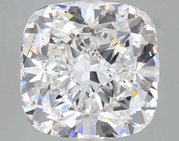 3.00 carat cushion lab grown diamond E color VS1 clarity