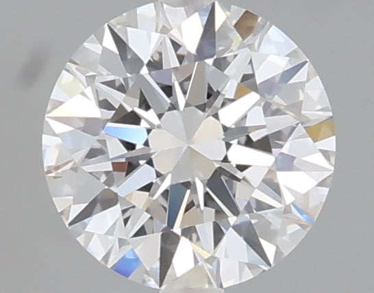 1.04 carat round lab grown diamond D color VVS2 clarity
