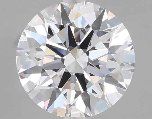 1.54 carat round lab grown diamond E color VVS2 clarity