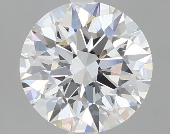 1.07 carat round lab grown diamond E color VS1 clarity