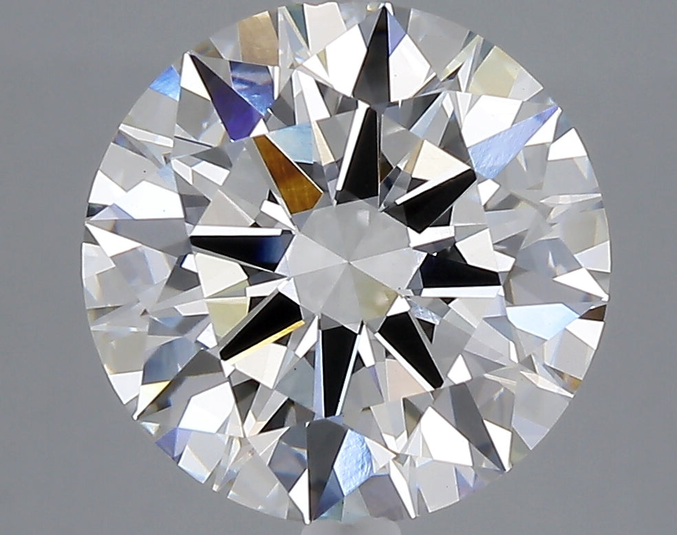 5.03 carat round lab grown diamond G color VVS2 clarity