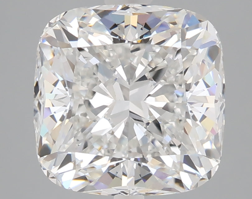 4.26 carat cushion lab grown diamond D color VS1 clarity