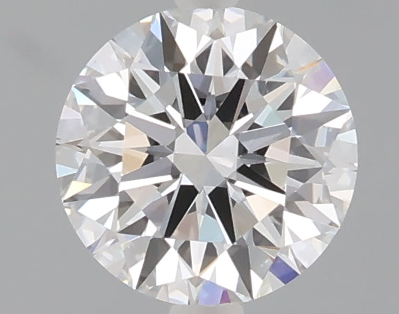 1.06 carat round lab grown diamond D color VVS2 clarity