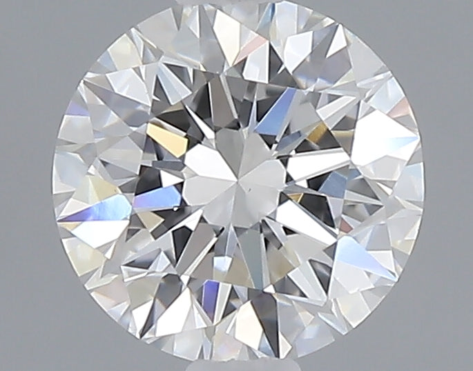 1.01 carat round lab grown diamond E color VVS2 clarity