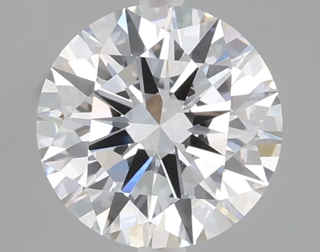 1.54 carat round lab grown diamond D color VVS2 clarity