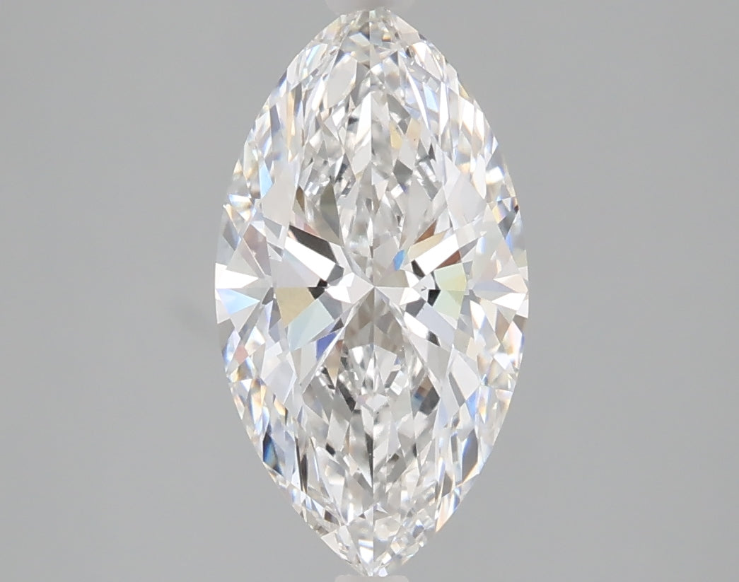 2.04 carat marquise lab grown diamond E color VS1 clarity