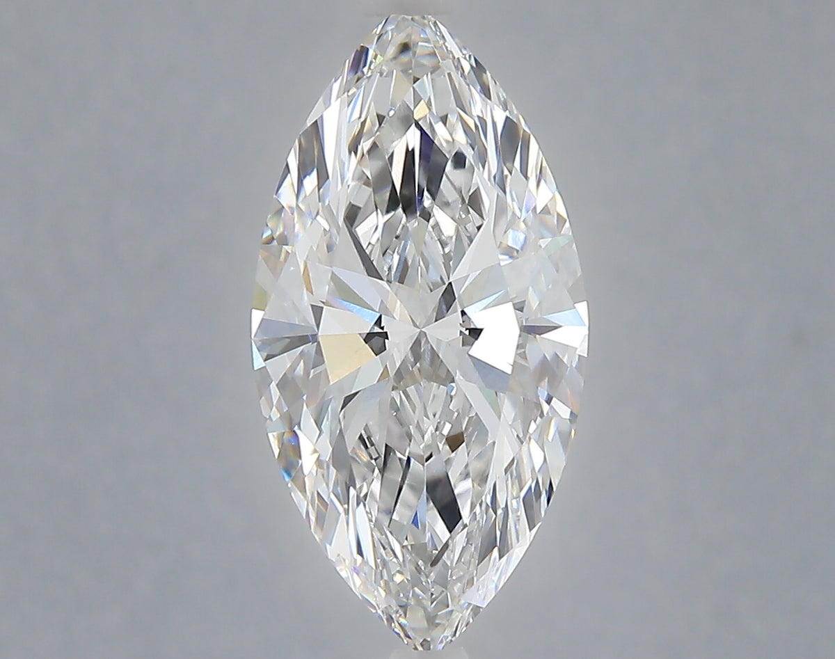 4.06 carat marquise lab grown diamond D color VVS2 clarity