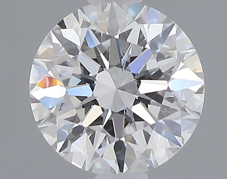 1.09 carat round lab grown diamond D color VS1 clarity