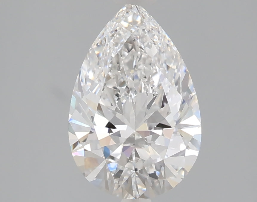 1.59 carat pear lab grown diamond D color VVS2 clarity