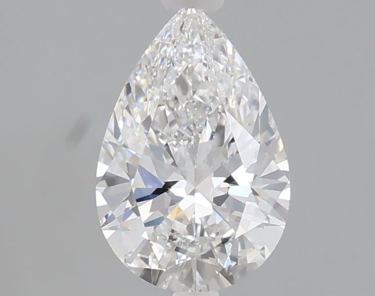 1.06 carat pear lab grown diamond D color VVS2 clarity