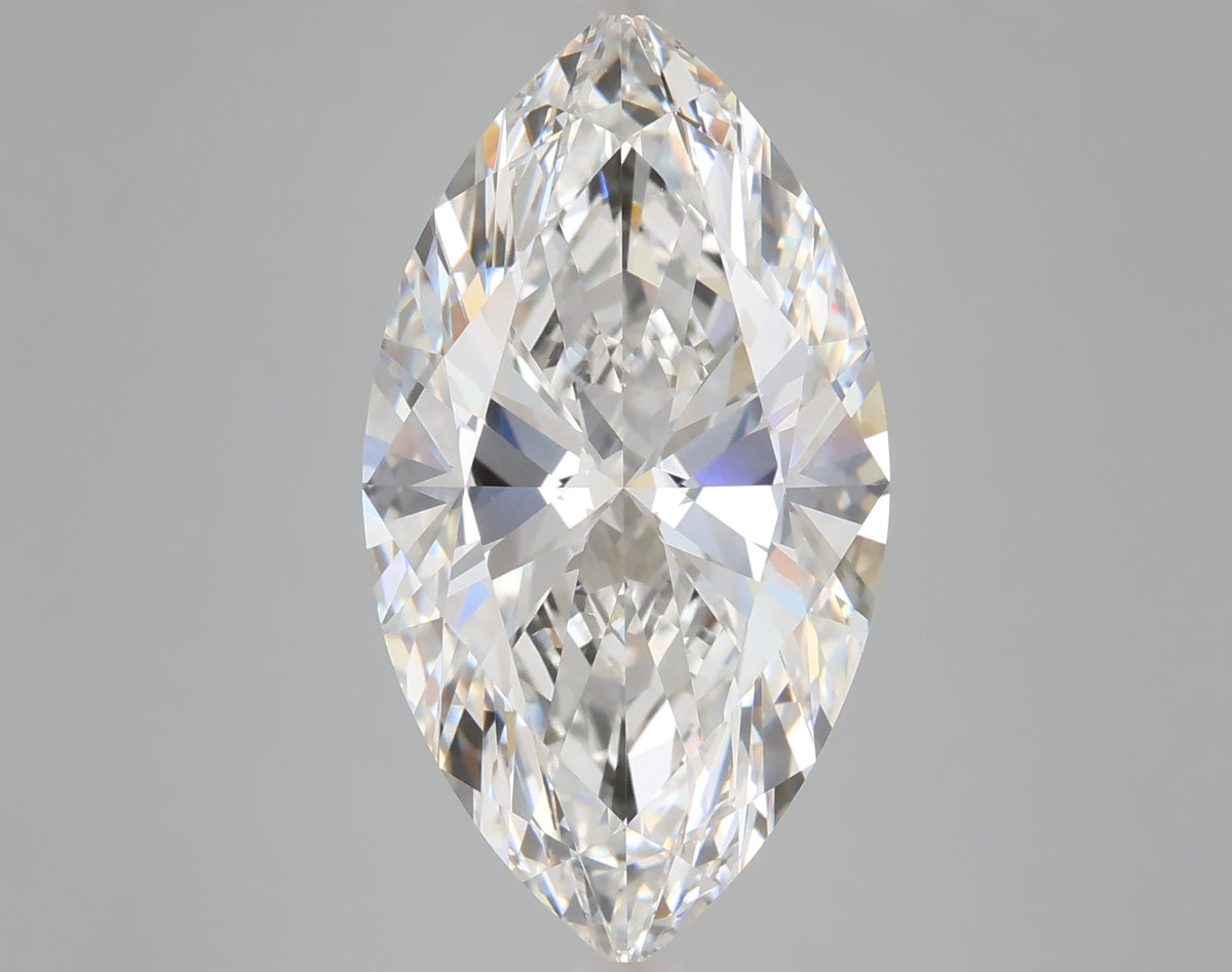 7.45 carat marquise lab grown diamond F color VVS2 clarity