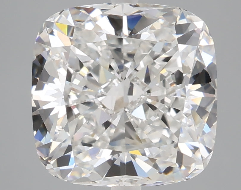 4.29 carat cushion lab grown diamond E color VS1 clarity