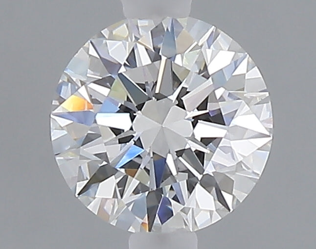 1.07 carat round lab grown diamond E color VVS2 clarity