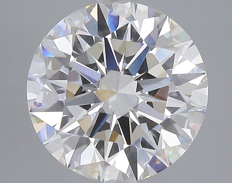 4.60 carat round lab grown diamond G color VS1 clarity