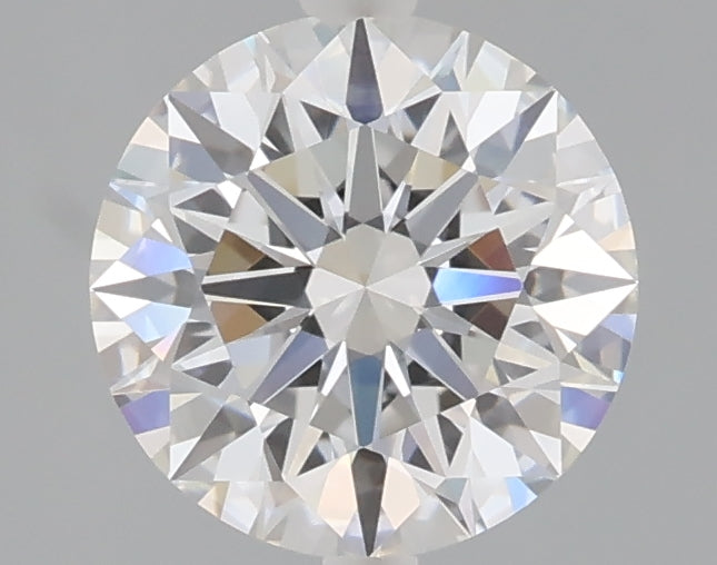 1.55 carat round lab grown diamond E color VVS2 clarity