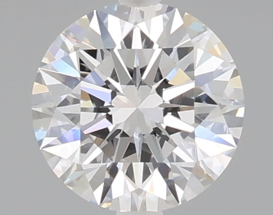1.09 carat round lab grown diamond D color VVS2 clarity