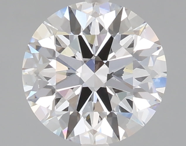 1.55 carat round lab grown diamond D color VS1 clarity