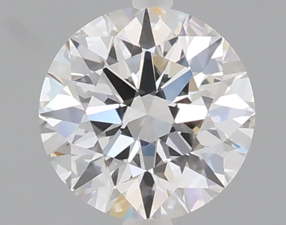 1.05 carat round lab grown diamond D color VVS2 clarity