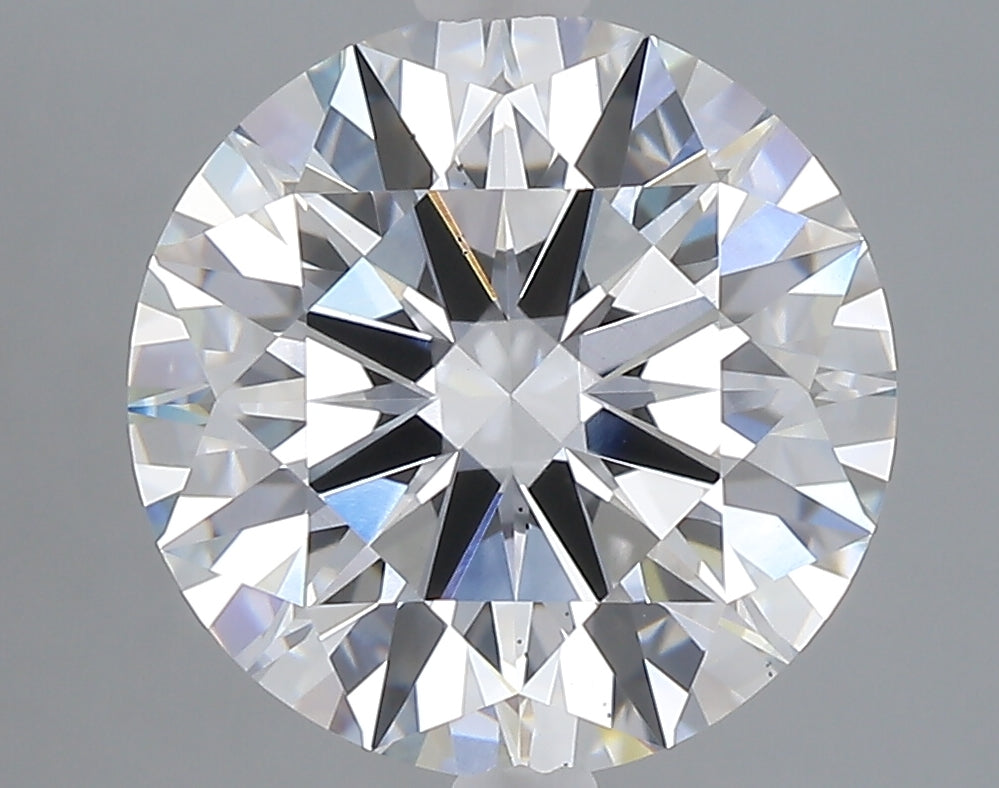 5.10 carat round lab grown diamond E color VS2 clarity