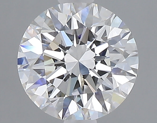 1.52 carat round lab grown diamond D color VVS2 clarity