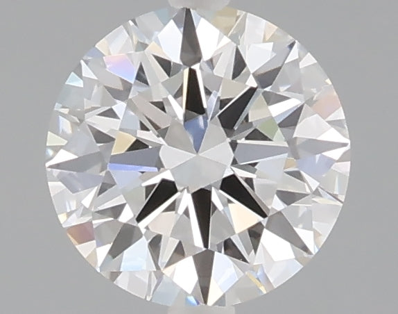 1.08 carat round lab grown diamond D color VS1 clarity