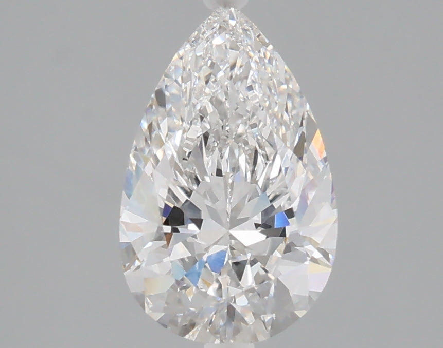 1.51 carat pear lab grown diamond D color VVS2 clarity