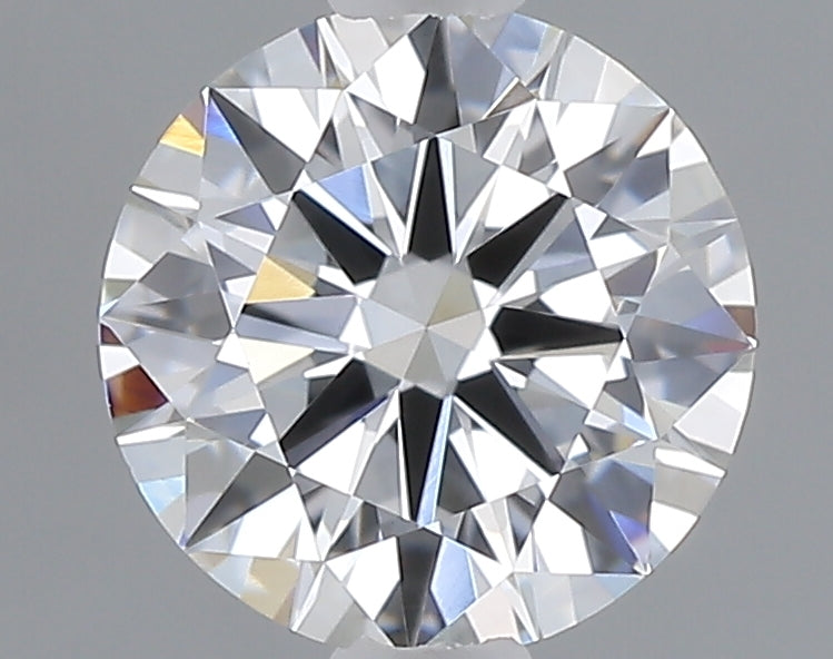 1.00 carat round lab grown diamond D color VVS2 clarity