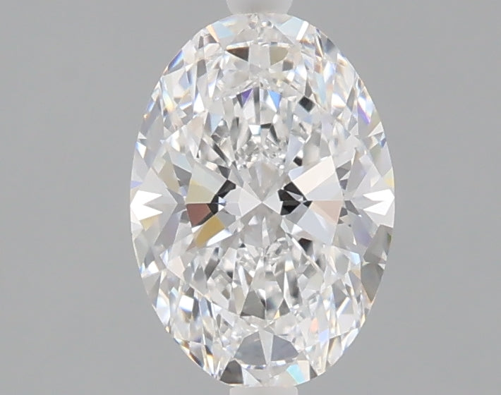 1.03 carat oval lab grown diamond D color VVS2 clarity