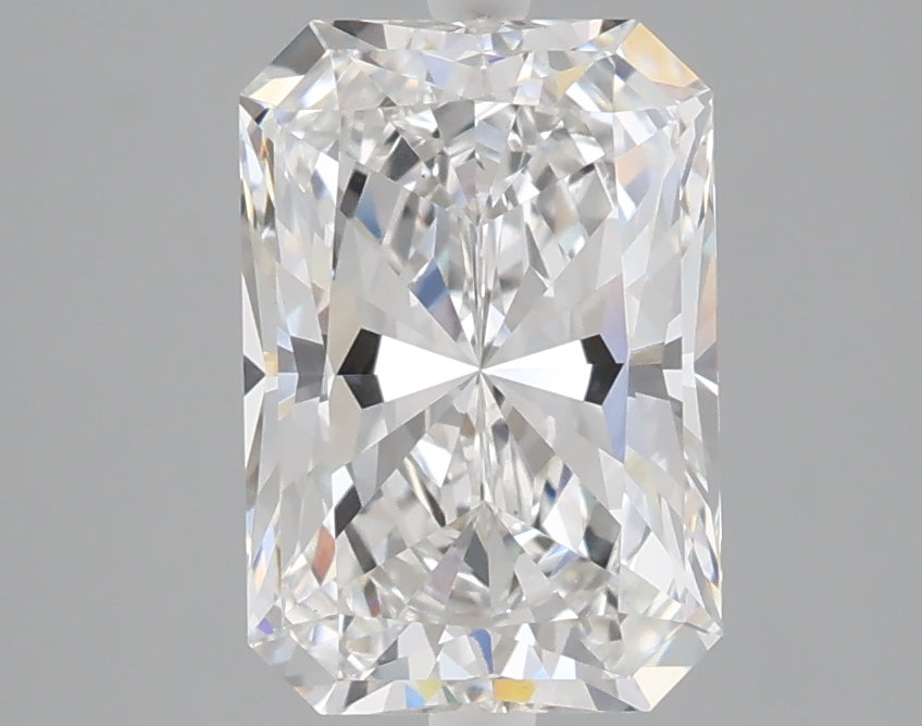 2.27 carat radiant lab grown diamond D color VS1 clarity