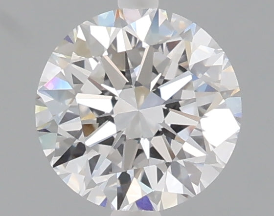 1.01 carat round lab grown diamond D color VVS2 clarity