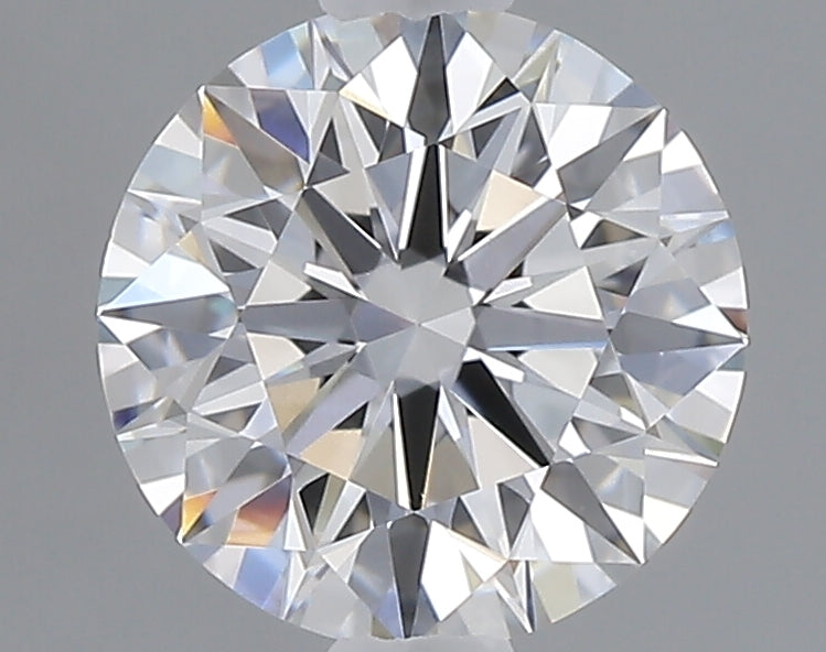 1.08 carat round lab grown diamond D color VVS2 clarity