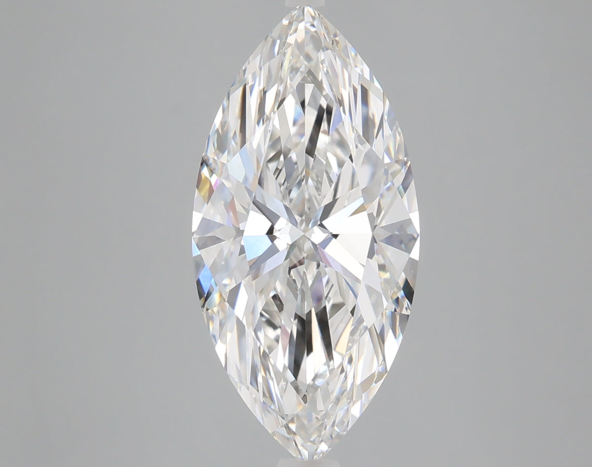 4.25 carat marquise lab grown diamond E color VVS2 clarity