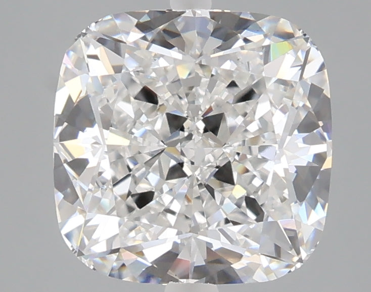3.02 carat cushion lab grown diamond E color VS1 clarity