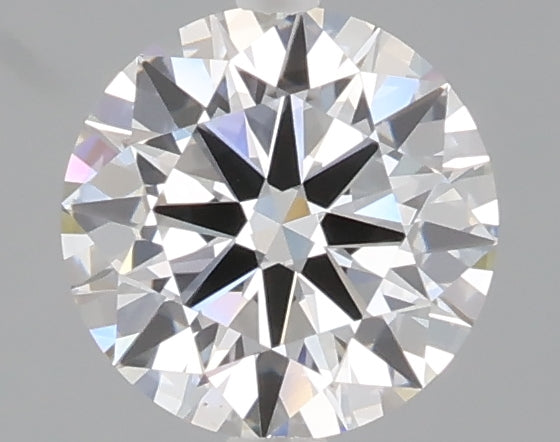 1.05 carat round lab grown diamond D color VVS2 clarity