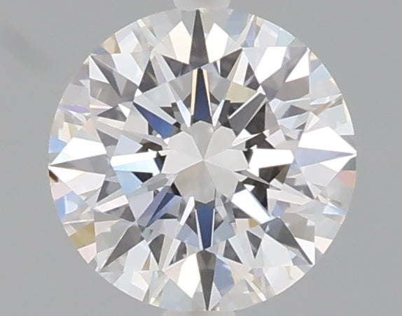 1.09 carat round lab grown diamond D color VVS2 clarity