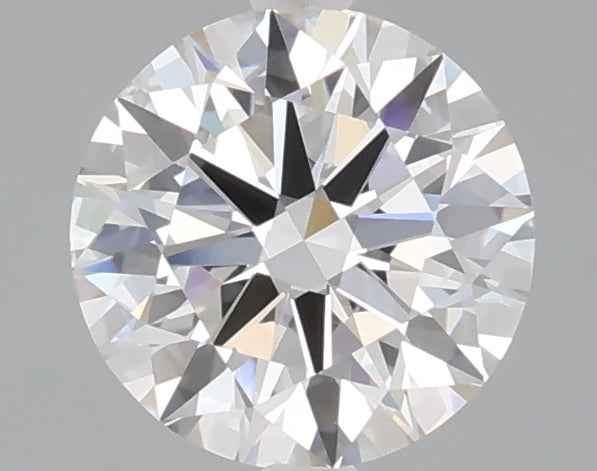 1.30 carat round lab grown diamond E color VVS2 clarity