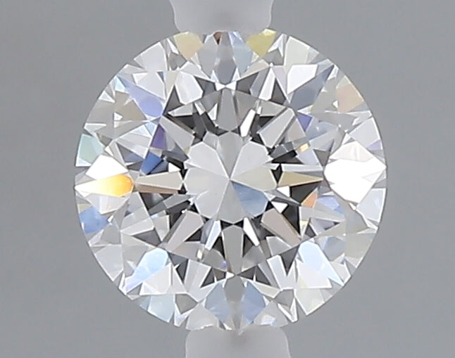 1.01 carat round lab grown diamond D color VVS2 clarity