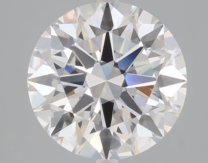 3.01 carat round lab grown diamond E color VS1 clarity