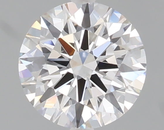 1.07 carat round lab grown diamond D color VVS2 clarity