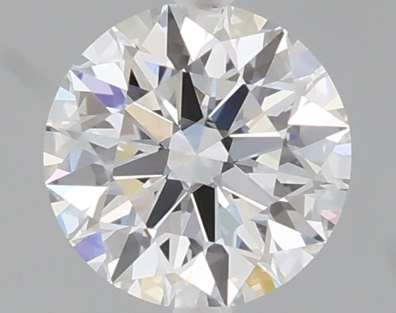 1.07 carat round lab grown diamond D color VVS2 clarity