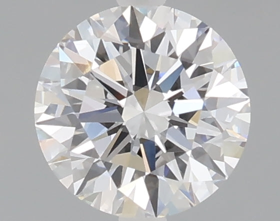 1.03 carat round lab grown diamond D color VVS2 clarity