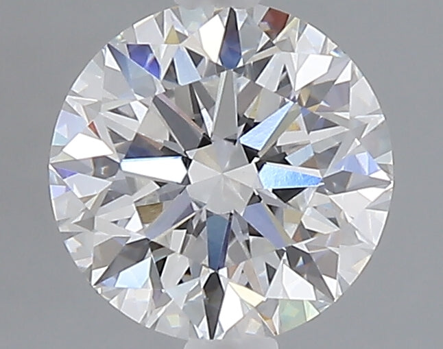 1.50 carat round lab grown diamond D color VVS2 clarity