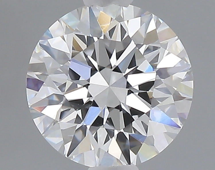 1.06 carat round lab grown diamond D color VVS2 clarity
