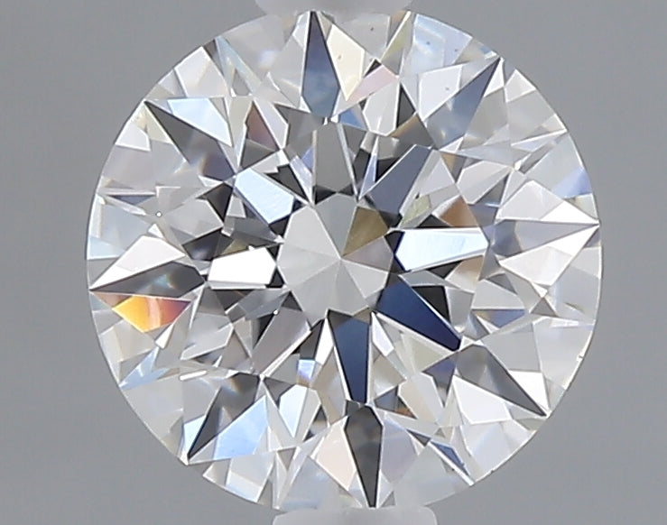 1.01 carat round lab grown diamond D color VS1 clarity