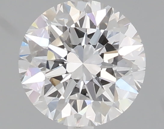 1.01 carat round lab grown diamond D color VVS2 clarity