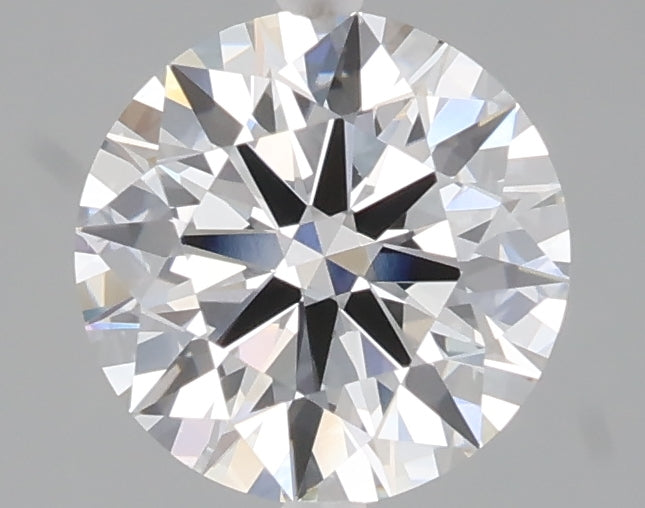 1.55 carat round lab grown diamond D color VVS2 clarity