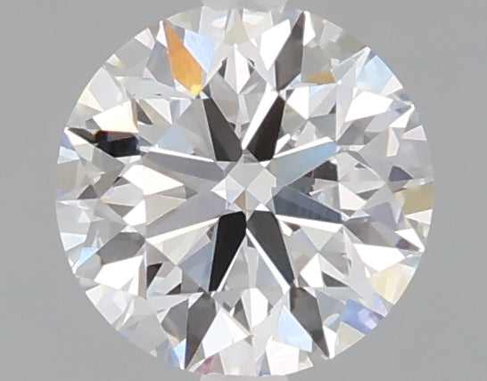 1.01 carat round lab grown diamond D color VVS2 clarity