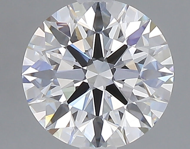 1.53 carat round lab grown diamond D color VVS2 clarity