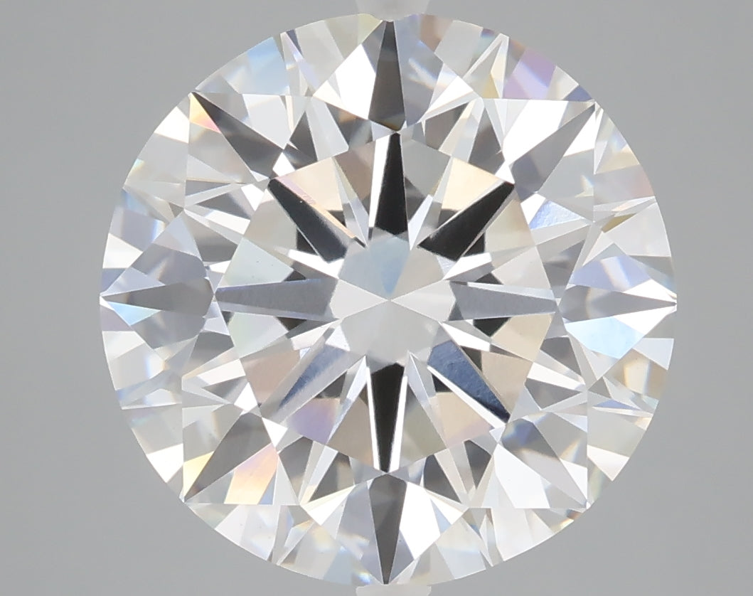 7.00 carat round lab grown diamond F color VVS2 clarity